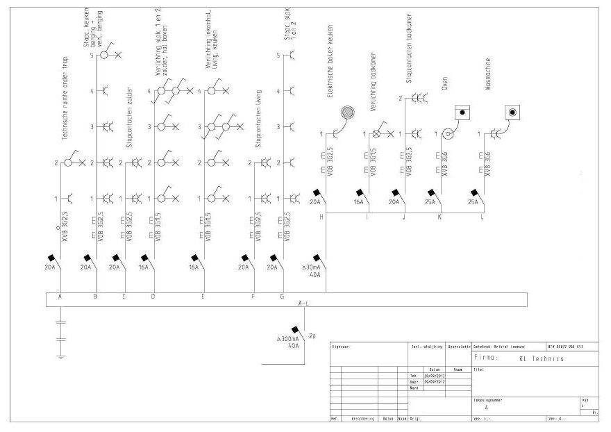 Schema Elektriciteit